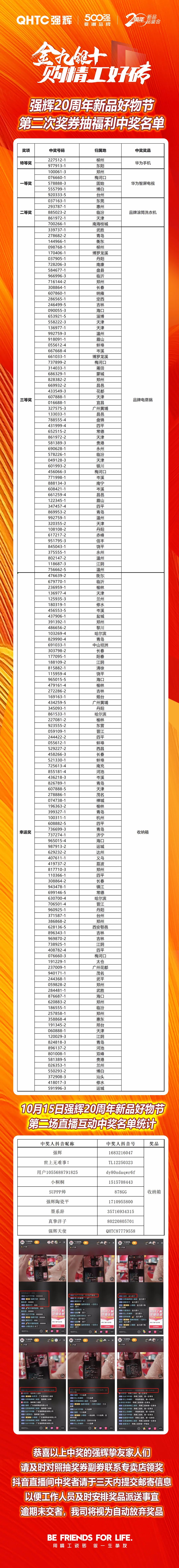 91香蕉在线观看国产一区20周年新品好物节第二场直播获奖名单公布！